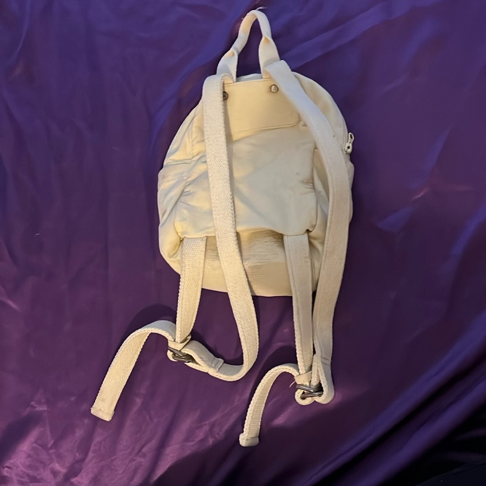 Mini backpack yellow